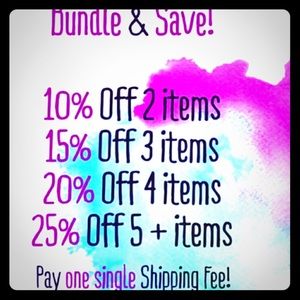 Bundle and save $$$